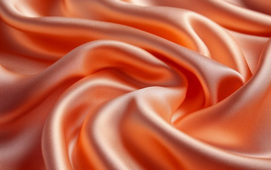 Robe satin terracotta : luxe et élégance