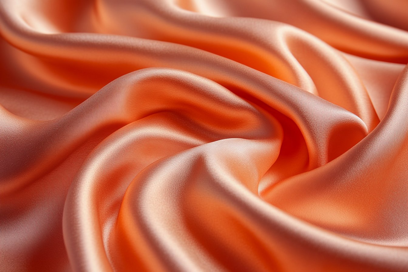 Robe satin terracotta : luxe et élégance